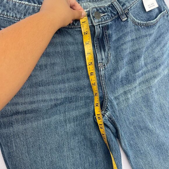 NWT Hollister Low-Rise Medium Wash Loose Jeans Size 14S/32W Baggy Oversized - Picture 6 of 7